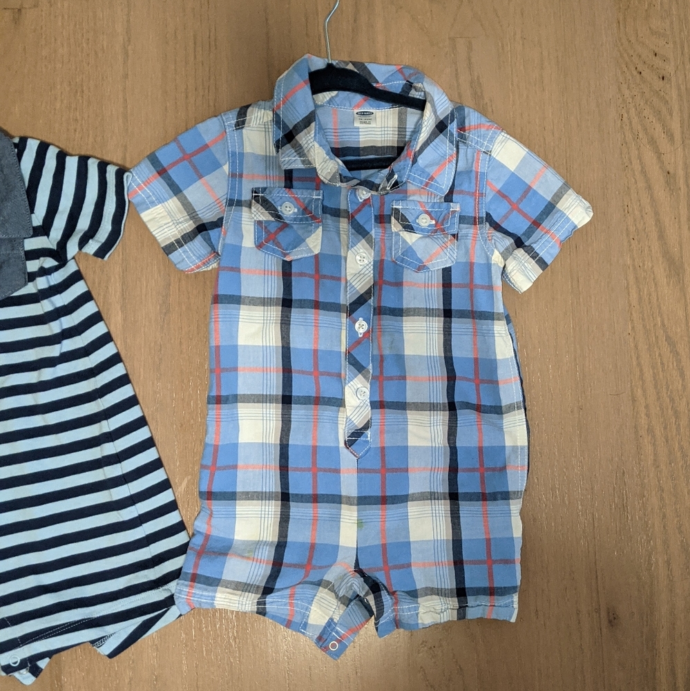 2 rompers - Picture 3 of 6